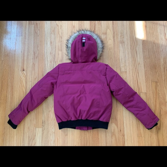 Alpinetek Downfilled Bomber Jacket Coat Parka - Picture 14 of 14